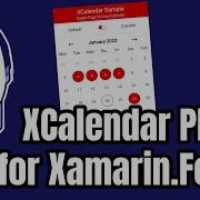 Beautiful Extensive And FREE Calendar Control For Xamarin Forms