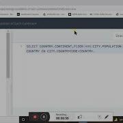 AVERAGE POPULATION OF EACH CONTINENT HACKERRANK SOLUTION SQL IN ORACLE