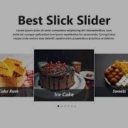 Create A Responsive Slick Slider Using Html Css JQuery Source Code