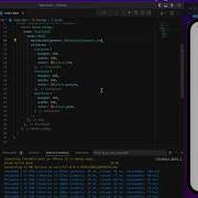 Row Widget In Flutter Using VS Code