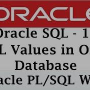 NULL Value In Oracle Database Oracle Tutorials For Beginners