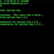 Installing Sqlite3 Ruby Via Rubygems