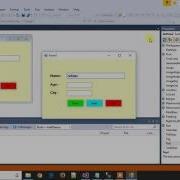How To Connect SQL SERVER Database With Visual Studio 2015 Part 2
