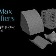 3Ds Max Modifiers Tutorial Wave Ripple Relax Lattic Bend