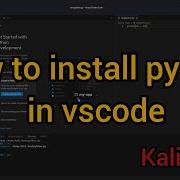 How To Install Python In VSCode Kali Linux