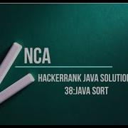 38 Java Sort Hackerrank Java Solutions