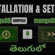 MongoDB Compass Shell Installation In Telugu Mongodb