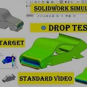 Solidworks Simulation How To Make Drop Test In Solidworks FLEXIBLE TARGET