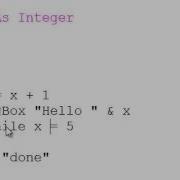 20 Introduction To Programming With VBA The Do Loop Construct