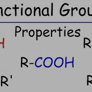 Properties Of Functional Groups Organic Chemistry