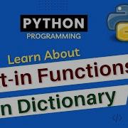Dictionary Built In Functions In Python Python Tutorial For Beginners Part 36
