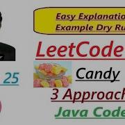 Candy LeetCode 135 3 Approaches Hard Java Code Developer Coder