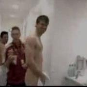 Jens Lehmann Naked Goalkeeper In The Locker Room