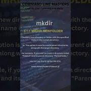 Make New Folders With Mkdir Command Line Masters