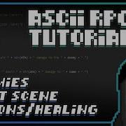 Python ASCII RPG Tutorial 3 Enemies Battle Potions