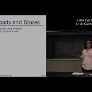 MIT 6 004 L14 Cache Implementation