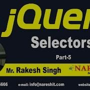 JQuery Selecotrs Part 5 All Selector In JQuery JQuery Tutorial Naresh IT