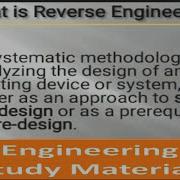 Reverse Engineering Definition Examples Mechanical Basics ENGINEERING STUDY MATERIALS
