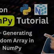 Python NumPy Tutorial 10 Generating NumPy Array With Random Numbers