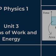 AP Physics 1 Раздел 3 Урок 4 Графики работы и энергии