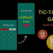 TIC TAC TOE Game Using JavaScript JavaScript Mini Project 04 Easy Tutorial