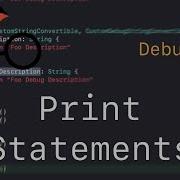 Apple Debugging L1 Print Statements
