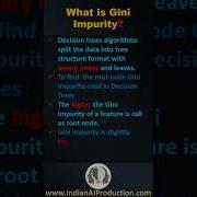 107 What Is Gini Impurity Data Science Machine Learning Interview Question Shorts