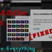 FIXED Installer Was Unable To Acess A Critical File Directory Error Code 42 All Adobe Apps