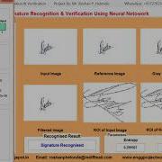 Signature Recognition Using Neural Network Full Matlab Project Code