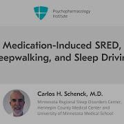 Medication Induced SRED Sleepwalking And Sleepdriving