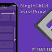 SingleChildScrollView во флаттере создание прокручиваемой строки или столбца Flutter 04