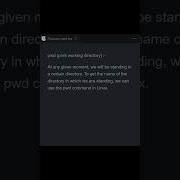 Pwd Command In Linux Linux Tech Linuxforbeginners Linuxtutorial Learnlinux Pwd Command