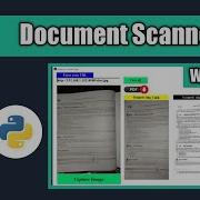 Document Scanner Using OpenCV Python Pythonprojects Full Tutorial With Code