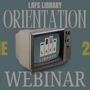 Library Orientation Webinar 6 18 2025
