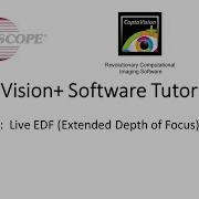 CaptaVision Video Tutorials Live EDF Extended Depth Of Focus