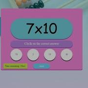 HTML5 Maths Game