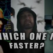SpeedTest Rap God VS Lucky You VS Godzilla