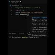 Regular Expression Module Part 8 Python Coding Shorts