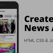 Create News App Using HTML CSS JavaScript News App With Different News Categories