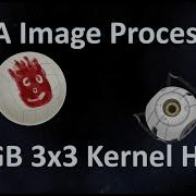FPGA Image Processing RGB 3x3 Kernel HLS