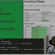 DP With Bitmasking Counting Tiling