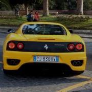 Ferrari 360 Challenge Stradale Start Up And Acceleration