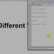 03 Scripting Basics 1 3 Different Variables