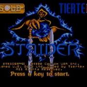 Strider 2 Title Screen For Atari ST