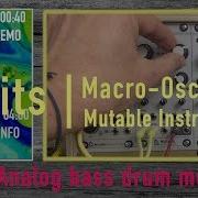 PLAITS Testing The Kick Drum Sounds Mutable Instruments EURORACK