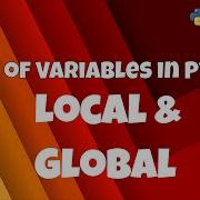 17 Getting Start With Python Scope Of Variables In Python Local Global