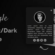 Light Dark Mode Toggle Using HTML CSS And Javascript Free Sourcecode Made Easy For You