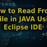How To Read From A File In Java Using Eclipse IDE