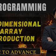 Two Dimensional Array In C In Hindi