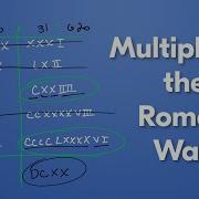 Умножение римских цифр как это делали римляне Math Mini